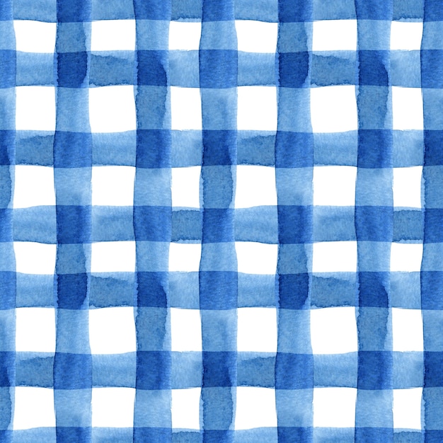 Patroon blauwe cel naadloze patroon aquarel sjabloon achtergrond