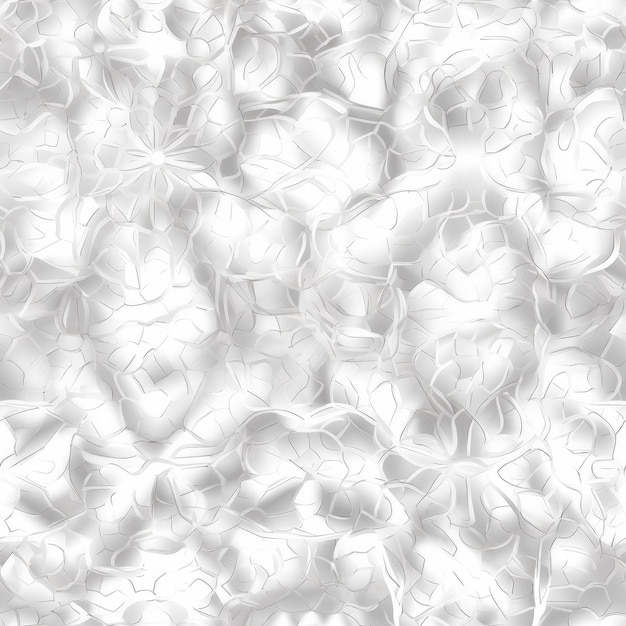 patroon schilderij met witte achtergrond en bloemen met grijze lijn