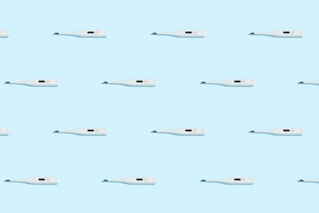 Patroon van elektronische digitale thermometers