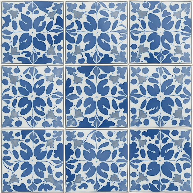 Patroon van keramische tegels Wand- of vloertextuur Absrtract decoratieve porseleinen tegel