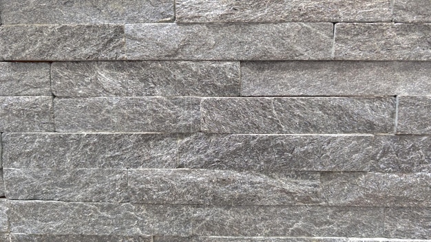 Patroon van stenen grijze leisteen muur textuur grijze achtergrond