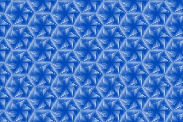 Patroon van zeshoeken en cirkels op basis van een zeshoekig raster