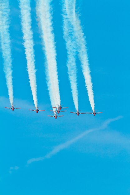 Photo patrulla aguila air show