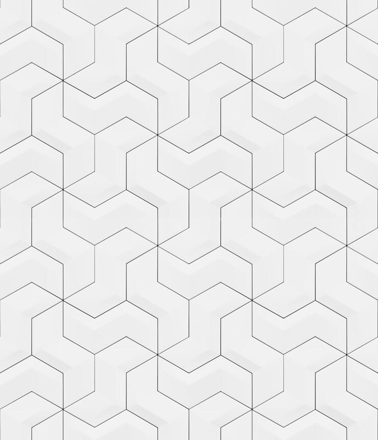 Photo pattern 3d panel wall white panels with gold decors shaded geometric modules high quality seamless