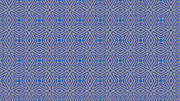 the pattern of the blue and purple.