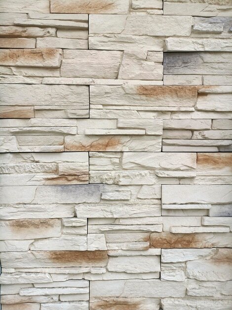 Pattern of decorative stone wall background