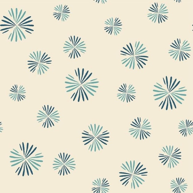 Pattern floral blossom flower tropical art design illustration