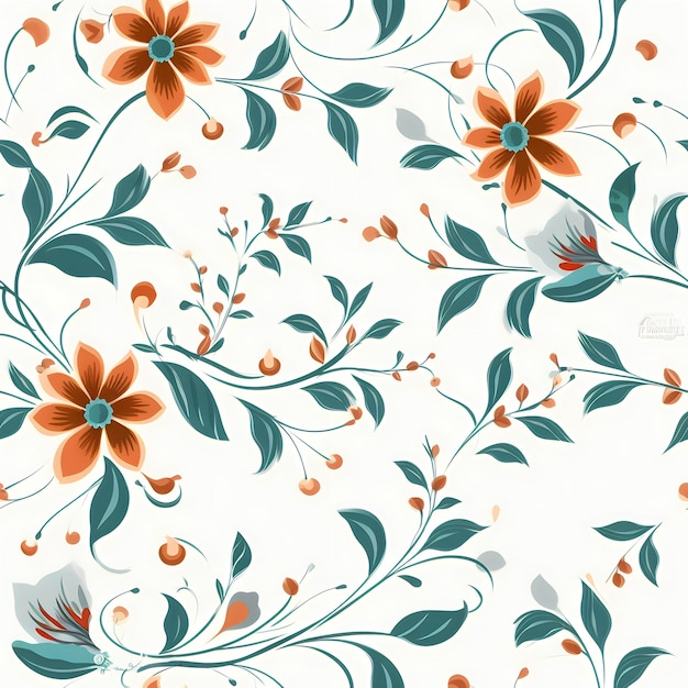 Pattern Floral Floral pattern background