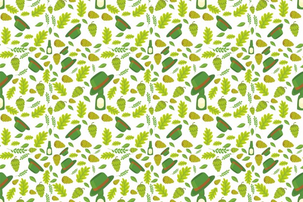 Pattern Green Oktober Fest