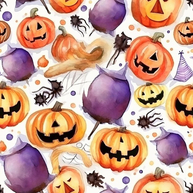 Pattern of Hallowen theme