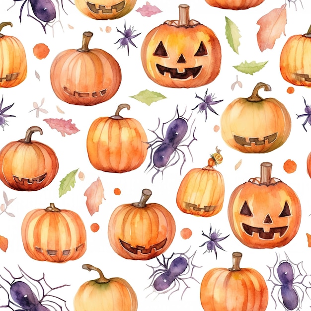 Pattern of Hallowen theme