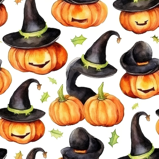 Pattern of Hallowen theme