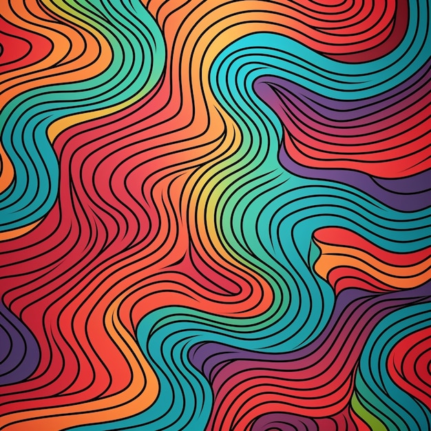 pattern lines color