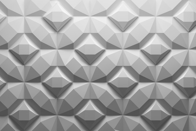 Pattern made of structured geometric shapes