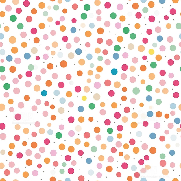 Photo pattern of pastel polka dots