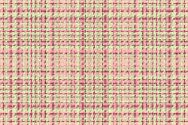 Pattern seamless fabric of background texture check with a tartan plaid textile vector