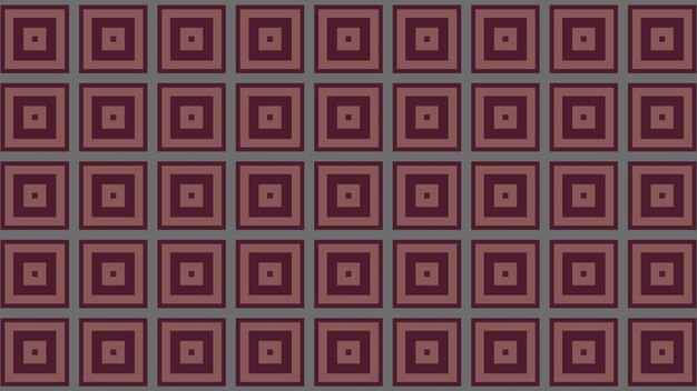 the pattern of the squares in dark blue and brown colors.