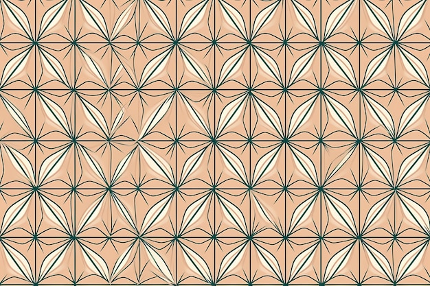 the pattern of the squares