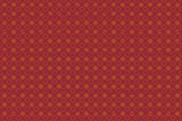 the pattern of the stars on a red background