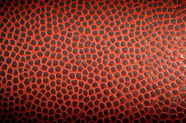 Photo pattern of the texture of a american football ball