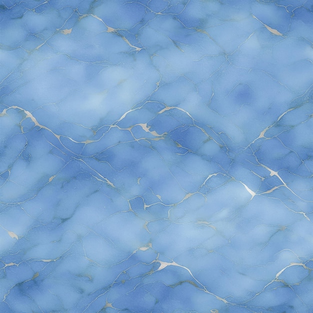 The pattern and texture of matte blue marble Generative AI