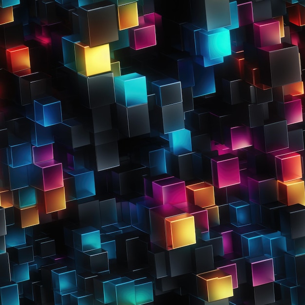 pattern tile tetris geometric seamless wallpaper