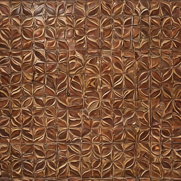 A pattern of tiles that are made by the company