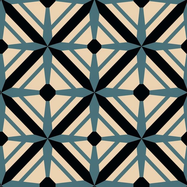A pattern with a black diamond in the middle.
