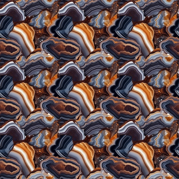 A pattern with brown and blue colors that is made by the company of the company.