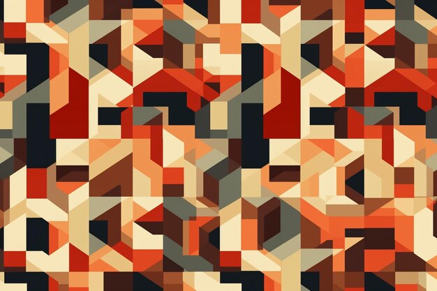 A pattern with a brown and orange background and a black and brown pattern.