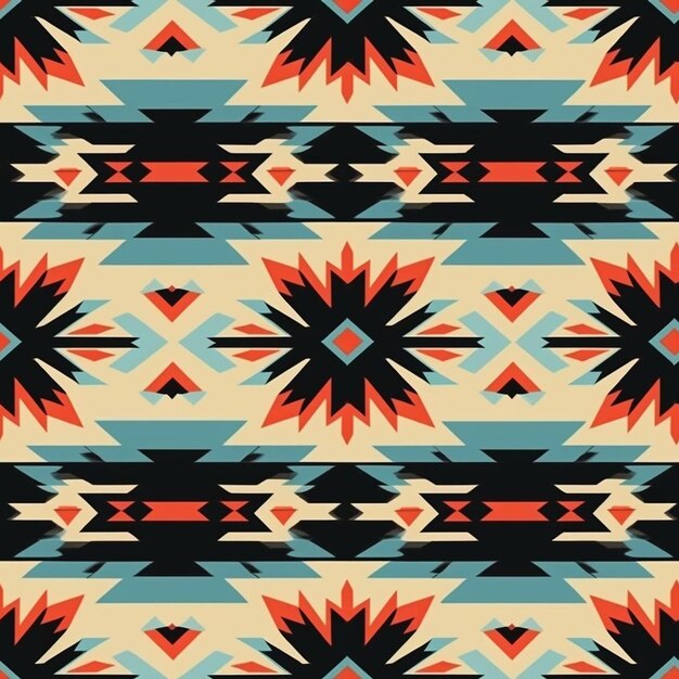 Photo a pattern with a design that says 