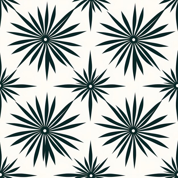 a pattern with the leaves on a white background.