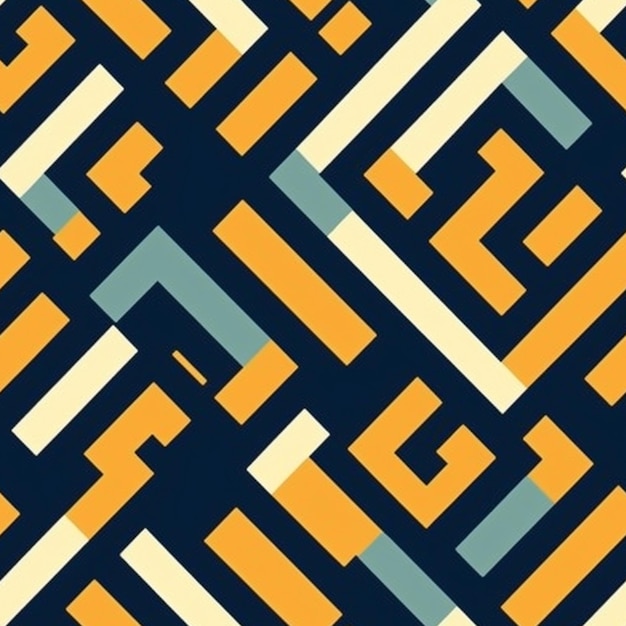 A pattern with the letter g on a dark blue background.