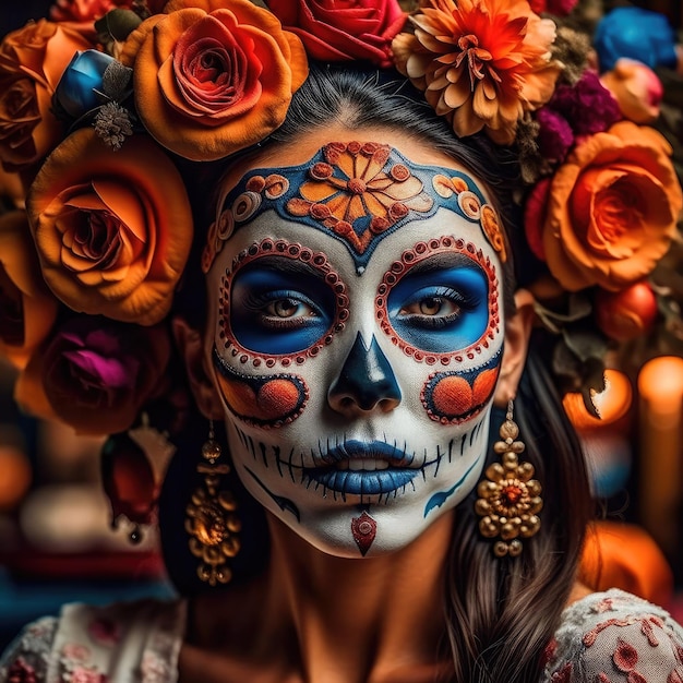 patterns of the day of the dead the dormantanime style