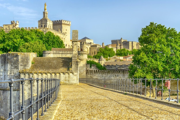 Pausenpaleis in avignon frankrijk