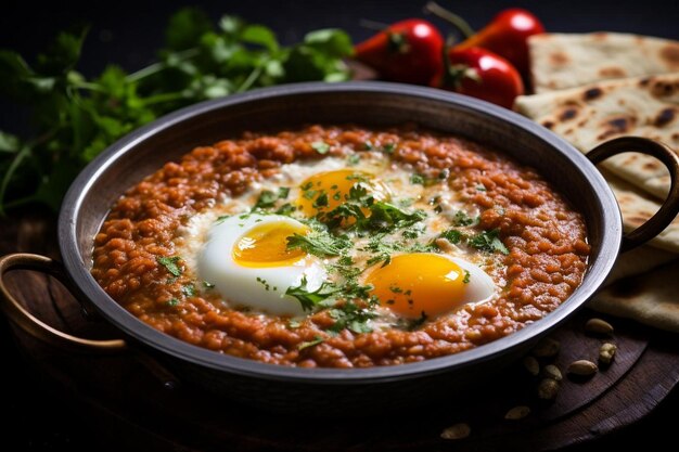 사진 pav bhaji served with spiced yogurt