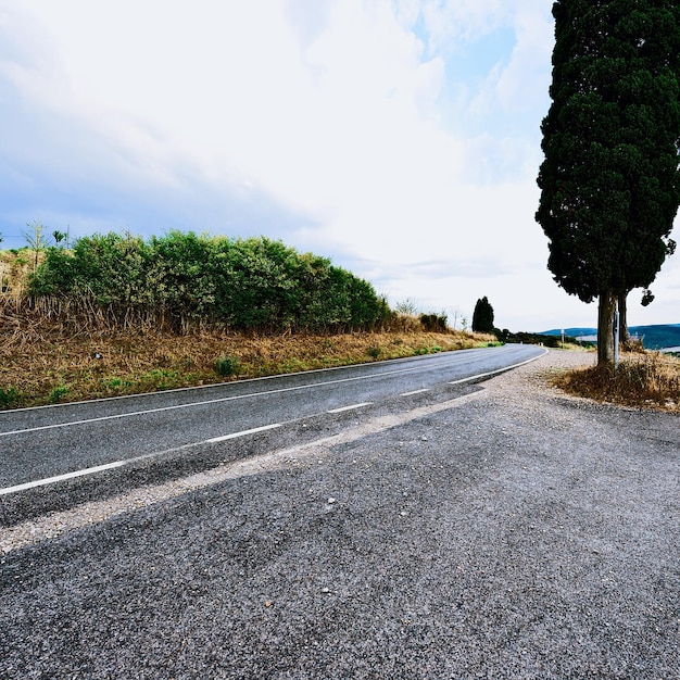 Photo paved road