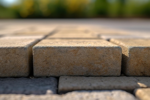Pavement sidewalk stone Generated by AI