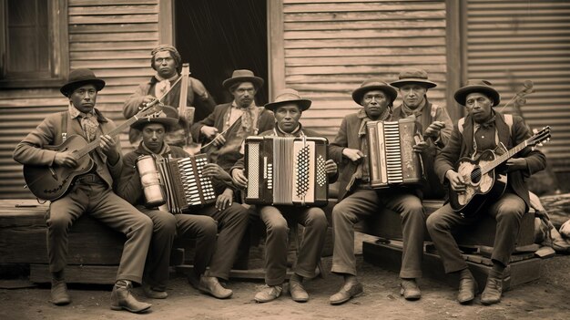 Photo paws fiddles the feral rhythms of a 1920s juke joint with a baby lynx zydeco polka band