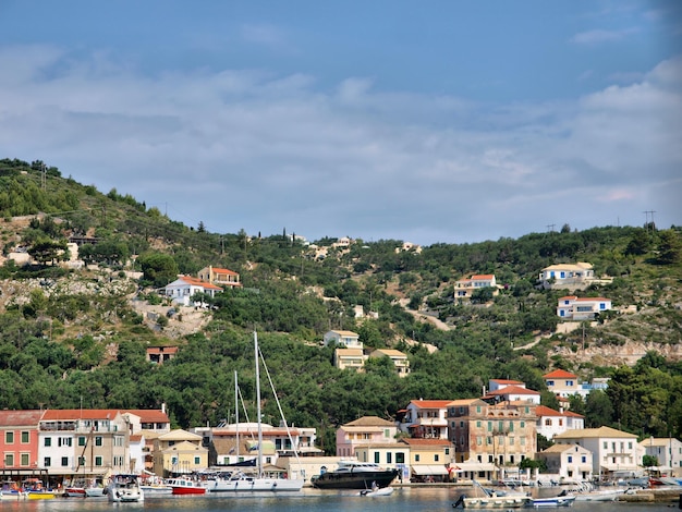 Paxoi island in Greece