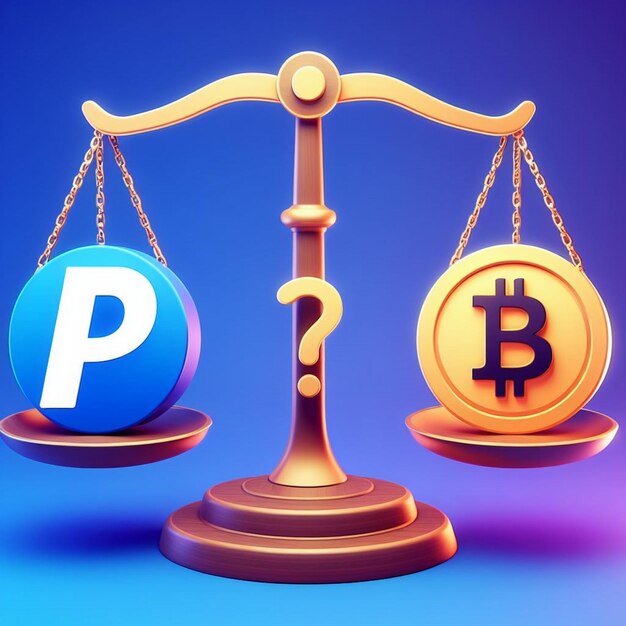 Photo paypal vs bitcoin understanding the contrasting philosophies in the world of digital finance