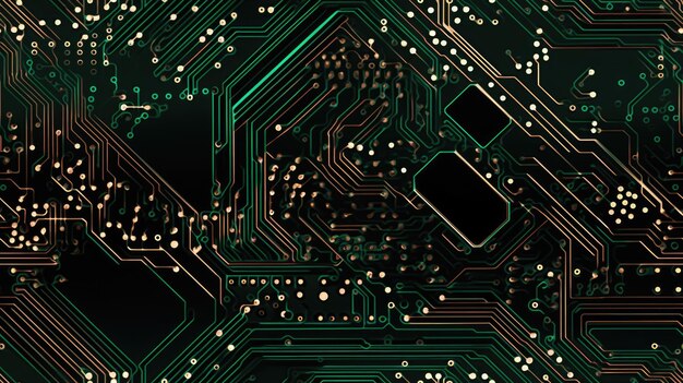 Pcb with microchips