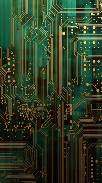 Pcb with microchips