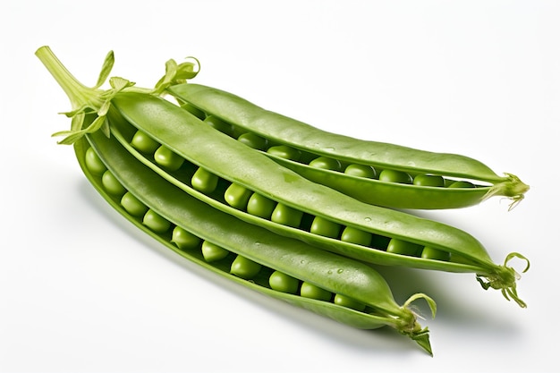 A Pea on transparent background AI