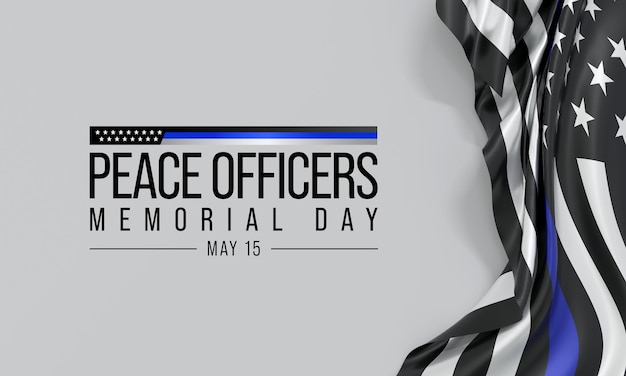 Peace Officers Memorial Day is celebrated on May 15 of each year in United states