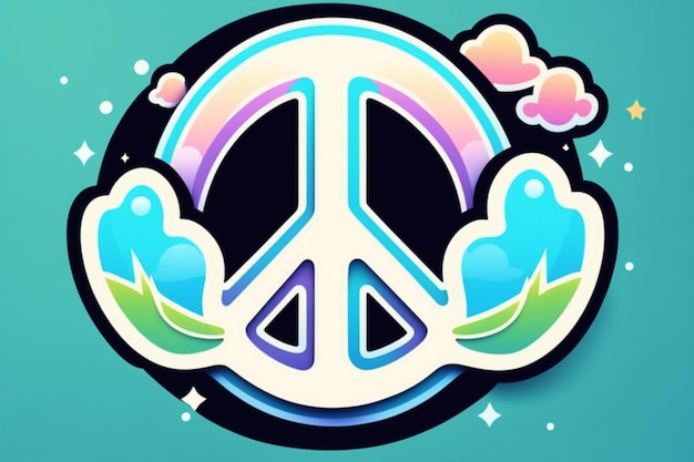 peace symbol background HD