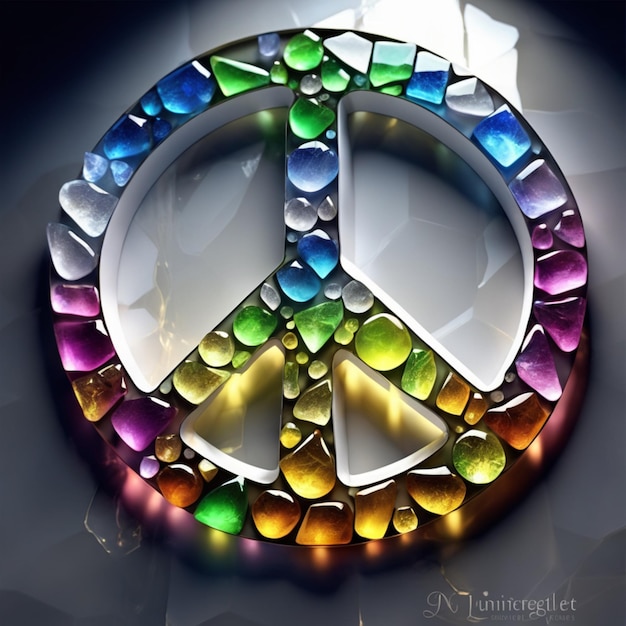 peace symbol background HD