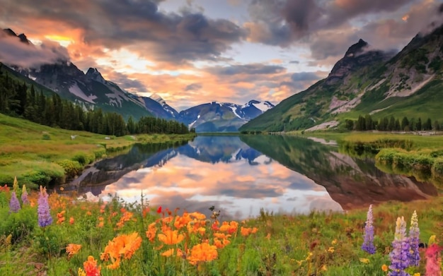 Photo peaceful landscapes images for pc wallpaper