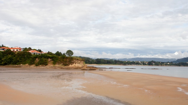 Peaceful seascape in Galicia