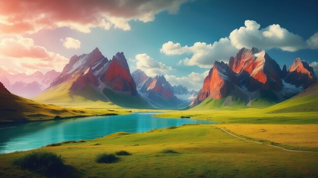 peaceful wonderful landscapes